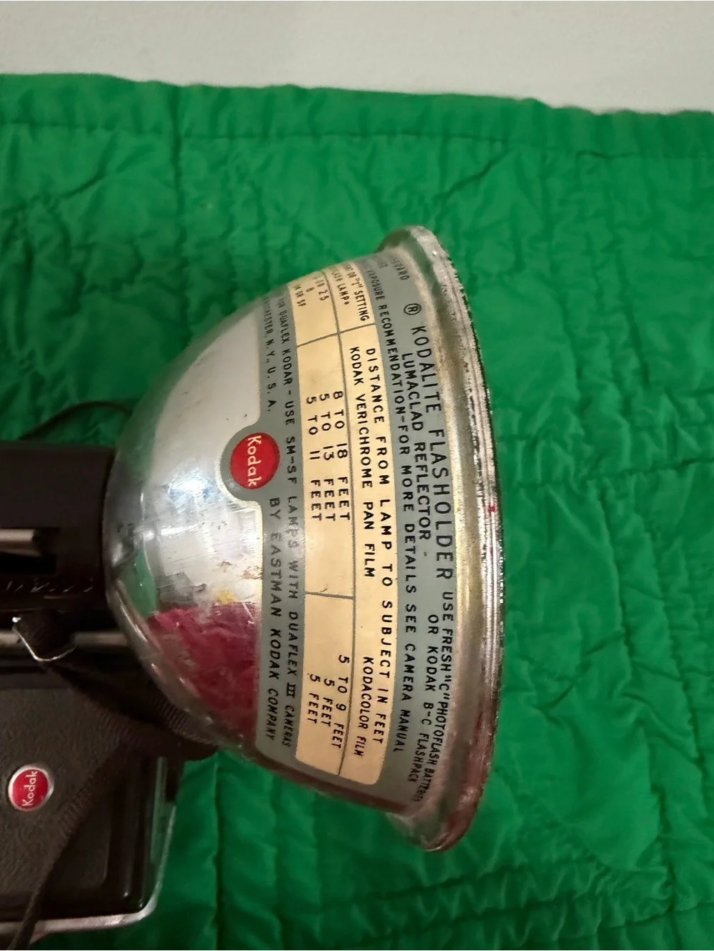 Kodak Brown and Silver Twin-Lens Camera with Flash